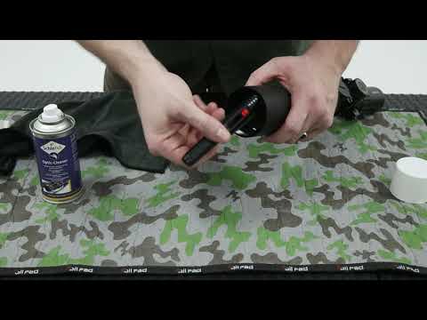 Die Reinigung der Optik