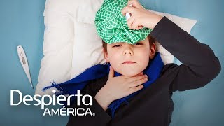 La mejor manera de bajarle la fiebre a un niño