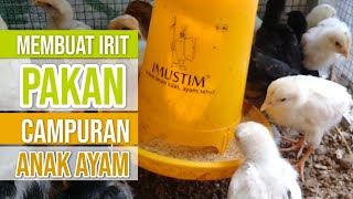 Download lagu Lebih Hemat ! Membuat Pakan Campuran DOC Anak Ayam Kampung Ampas Tahu Skala Rumahan mp3