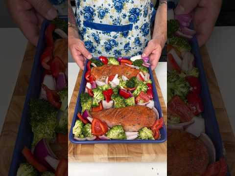 Easy Healthy Sheetpan Chicken Dinner