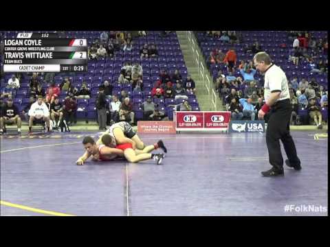 152 Finals: Travis Wittlake (TEAM BUCS) vs. Logan Coyle (Center Grove WC)