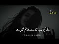 Ali zaryoun urdu poetry | Tum nhi mile | urdu poetry ♥ | sad poetry status 💔 | urdu shayari status