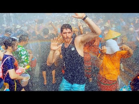 SONGKRAN FESTIVAL in Chiang Mai Thailand!!