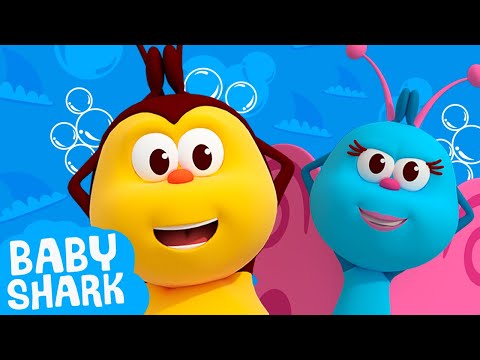 Bebé Tiburón (Baby Shark) Ti-Ti +La Mariposa + La Abeja Be-Be y Más | Bichikids