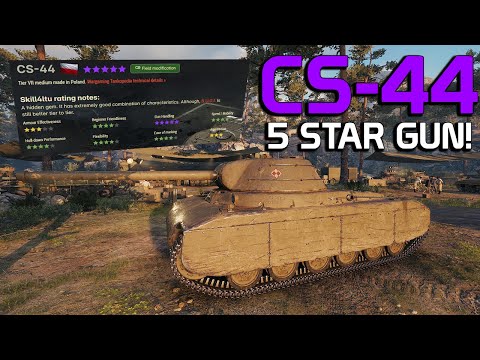 CS-44: 5 Star gun, Epic vehicle!  | World of Tanks