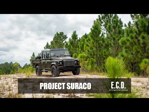 LS3-Swapped Land Rover Defender 130 Pickup