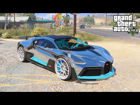 MOBIL TERMAHAL DUNIA BUGATTI DIVO MODIF & TERKENCANG DUNIA TOP - GTA V MOD INDONESIA EPISODE SPESIAL