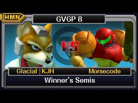 GVGP 8 Melee Winners Semis - Glacial | KJH vs. Morsecode (Samus)