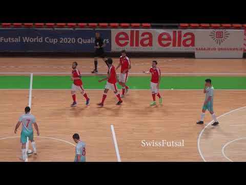 2019 Januar, Swiss Futsal Nationalteam in Bosnia and Herzegovina