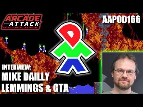 The Story of Lemmings & GTA - Mike Dailly Interview (DMA Design) [AAPOD166]