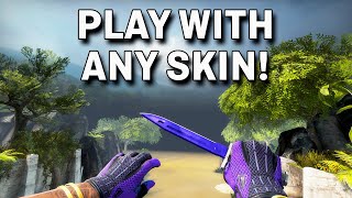 How To USE ANY CS2 Skins, Knives or Gloves IN GAME For FREE! (2024)