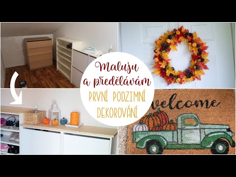 NOVÉ zádveří 🍁 první PODZIMNÍ dekorování 🍂 dekorace PRIMARK | 2025