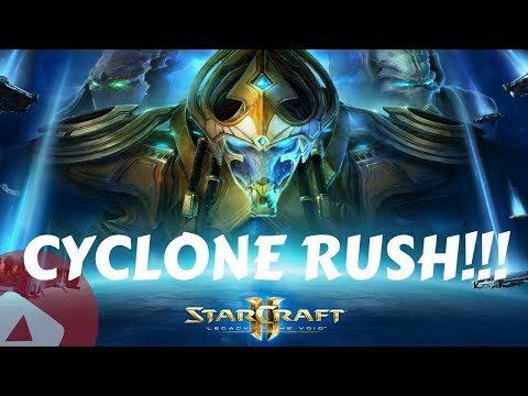 StarCraft 2 CYCLONE RUSH 2018!!! 1v1