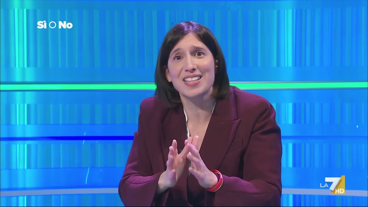 Refendum giustizia, l'appello al voto di Elly Schlein