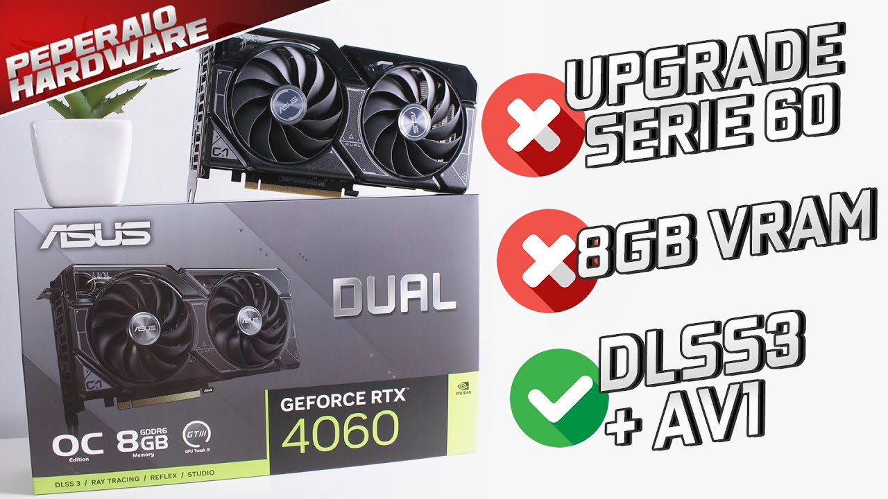 ̶R̶T̶X̶ ̶4̶0̶5̶0̶ ̶8̶G̶B̶   REVIEW NVIDIA RTX 4060 8GB... SUCESSO ou FIASCO?