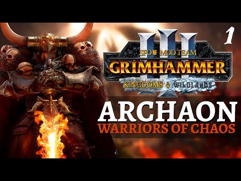 ARCHAON I CHOOSE YOU | SFO Immortal Empires - Total War: Warhammer 3 - Warriors of Chaos - Archaon 1