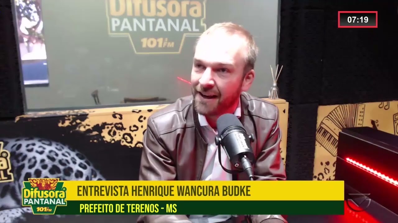 Entrevista com Henrique Wancura Budke, prefeito de Terenos/MS