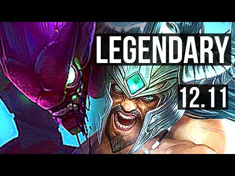 KHA vs TRYNDA (MID) | 11/1/9, 2.5M mastery, Legendary | KR Diamond | 12.11