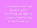 Better Get To Livin' - Lyrics 
