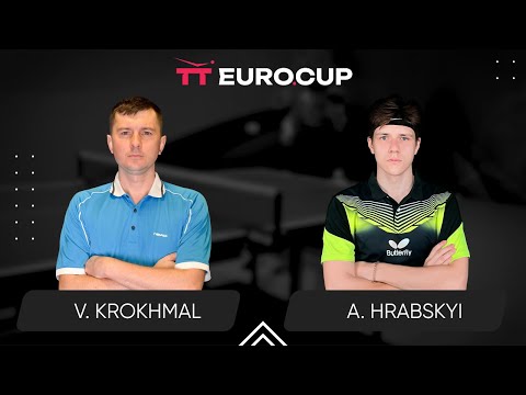 16:20 Vitalii Krokhmal - Andrii Hrabskyi 22.08.2025 TT Euro.Cup Ukraine Master. TABLE 4