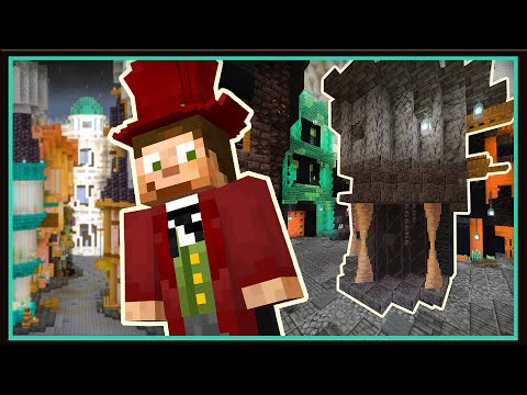 Hermitcraft 8 Episode 19: Building Grian's SPOOKY ALLEY!