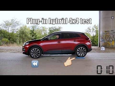 Opel Grandland X Plug-in Hybrid 4x4 Test on Rollers - CarCaine