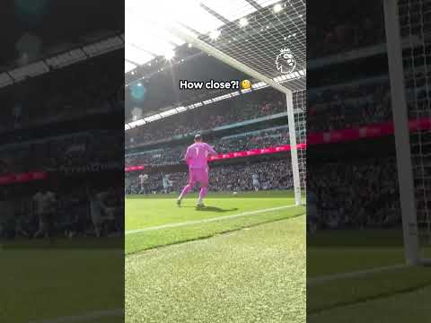 That was CLOSE from Donnarumma 😮📏