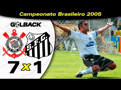 Corinthians 7 x 1 Santos - 06 / 11 / 2005 - CAMPEONATO BRASILEIRO