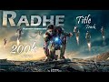 Radhe Title Track Ft Ironman Dipan Patel