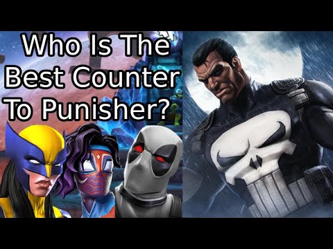 Who's The Best Counter To Buffed Punisher In Terms Of Speed, Sustainability And Safety? MCOC