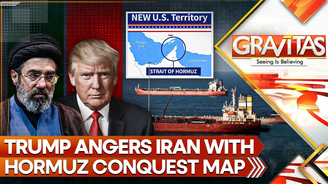 Trump Angers Iran With Conquest Map of Hormuz, Tehran Threatens to 'Correct His Delusion' | GRAVITAS
