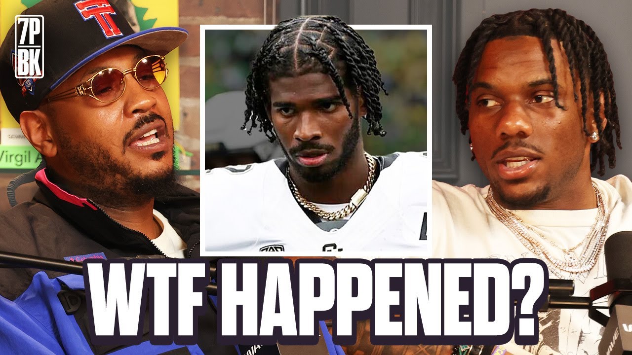 Malik Nabers & Carmelo Anthony on the NFL's Treatment of Shedeur Sanders