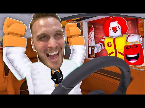 BJEŽIMO IZ MC DONALD'S-A I OD LUDOG CLOWN-A - Roblox Obby