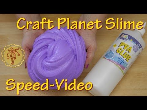 Speed-Video: Fluffy-Slime mit Kleber von Craft Planet