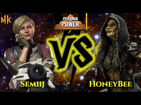 TOURNAMENT SET VS THE BEST CASSIE CAGE! Semiij vs HoneyBee! [Pyramid of Power]