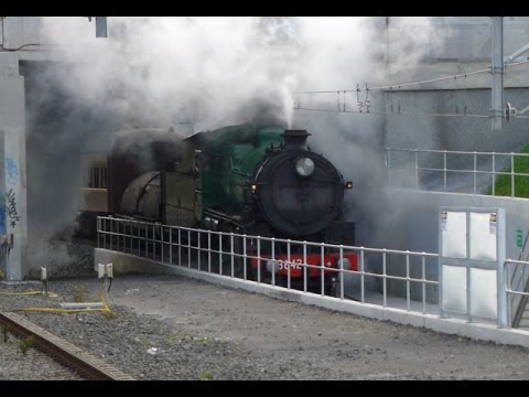 Australia: First Steam Train through the North Strathfield Underpass