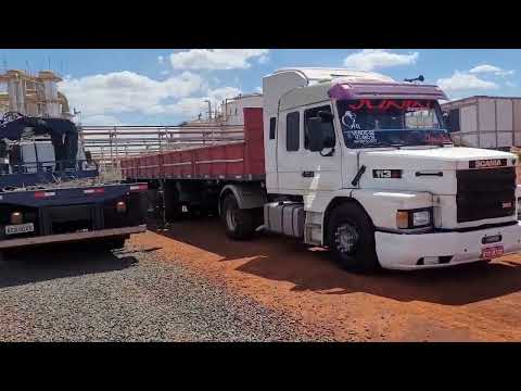 FINALIZANDO DESCARGA USINA BOA VISTA QUIRINÓPOLIS GOIÁS 