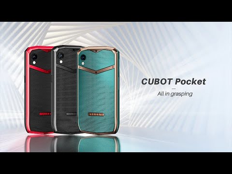 Cubot Pocket Android Mini Smartphone 2022, NFC Support, 4 GB RAM, 64 GB ROM, 128 GB Extended