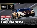 2025 Lamborghini Super Trofeo At WeatherTech Raceway Laguna Seca Race 2 Monterey California