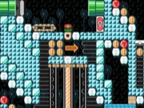 Bob-omb Battlefield ⚡️ by Renee ⚡️ SUPER MARIO MAKER Raw GAMEPLAY