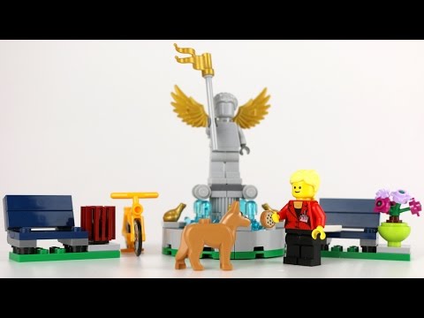 Vidéo LEGO Creator 40221 : La fontaine