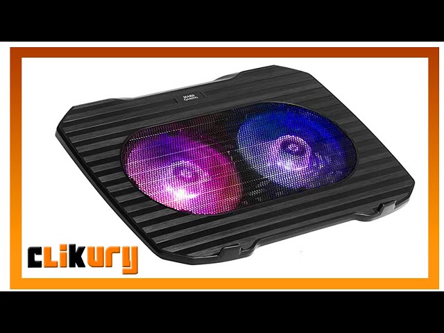 Vídeo relacionado con Mars Gaming MNBC2, Base PC, 5 Ventiladores, LED Roja, 2 x USB 2.0, 17.35", Negro