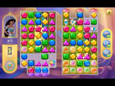 Disney Princess Majestic Quest Level 37 NO BOOSTERS  A S GAMING ✔