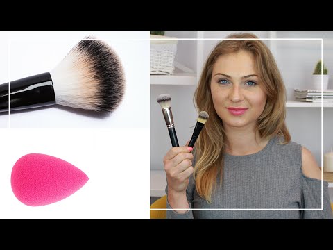 Gąbka czy pędzel? Metody nakładania podkładu do twarzy