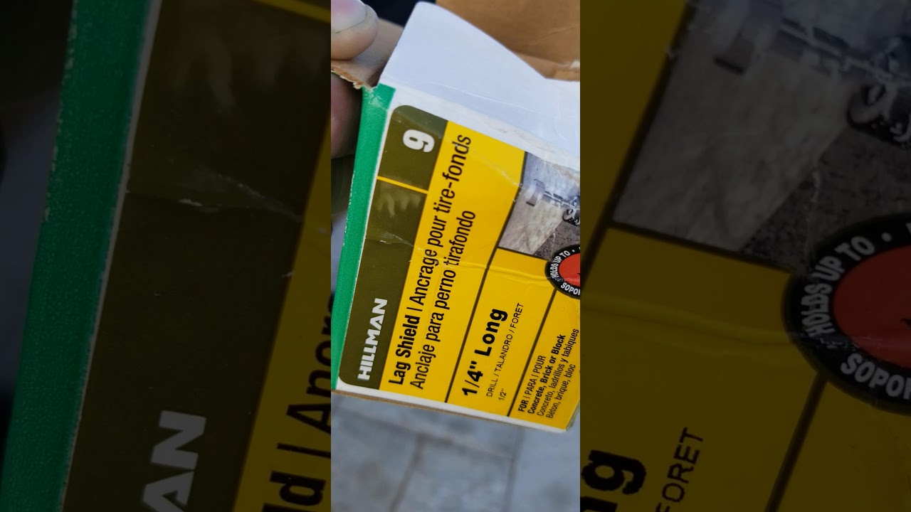 Lag shields - construction tips