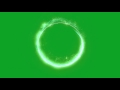 Green Screen Moving Laser Circle Effect Shockwave To Use