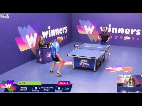 WINners CUP table 2  09.09 Boklag Roman - Reznichenko Sergei  22:30