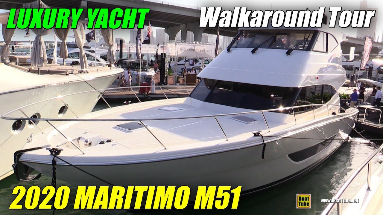 Maritimo M51 Luxury Yacht - Walkaround Tour