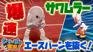 【ポケモン剣盾】最速級の素早さ！サワムラーを育てて見た！【ショーゴの実況】