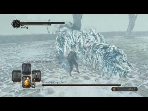 Dark Souls II: SotFS (Twinblade) - Part 73 (Boss - Aava, the King's Pet)